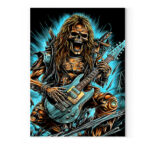 Das ultimative Thrash Metal-Monster - Leinwand 45cm x 60cm-6846