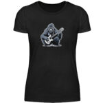 Wild und Heavy: Der Gorilla, der den Metal beherrscht - Damenshirt-16