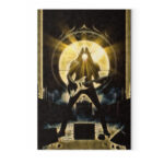 Metallischer Ruhm in mystischer Umgebung - Leinwand 30 x 45cm-6846