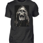DER SCHREIENDE METAL-SCHÄDEL DER FINSTERNIS - Herren Shirt-16