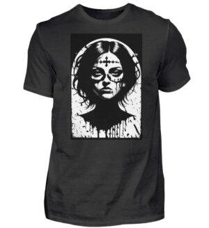 Schwarze Melancholie im Gotik-Stil - Herren Shirt-16
