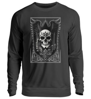 Winged Skull - Unisex Pullover-639