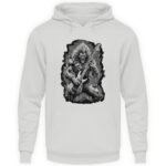 Die Schönheit des Metal-Monsters - Unisex Kapuzenpullover Hoodie-23