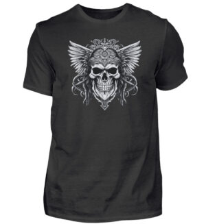 Der furchteinflößende Flügelschädel - Symbol für Stärke und Freiheit - Herren Shirt-16
